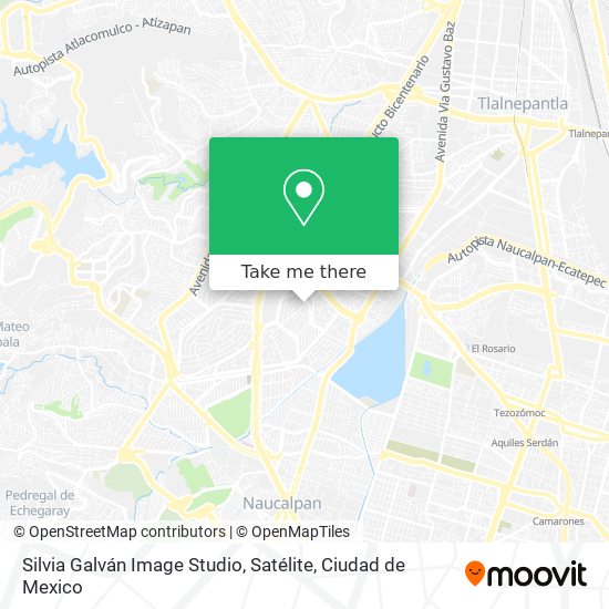 Silvia Galván Image Studio, Satélite map