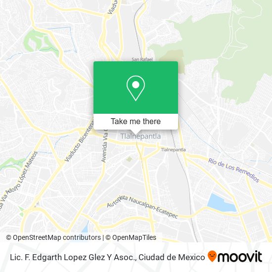 Lic. F. Edgarth Lopez Glez Y Asoc. map