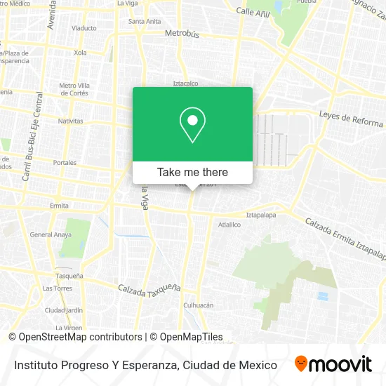 Instituto Progreso Y Esperanza map