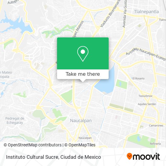 Instituto Cultural Sucre map