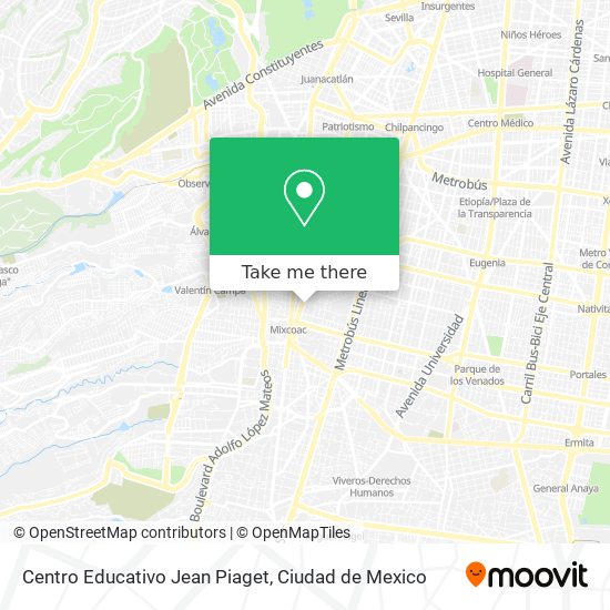 Centro Educativo Jean Piaget map