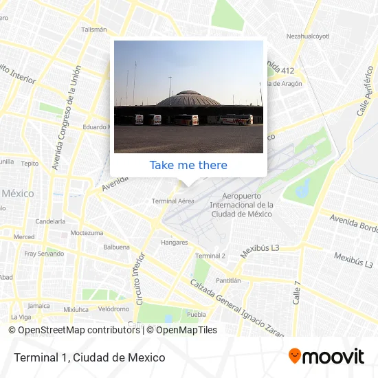 Mapa de Terminal 1