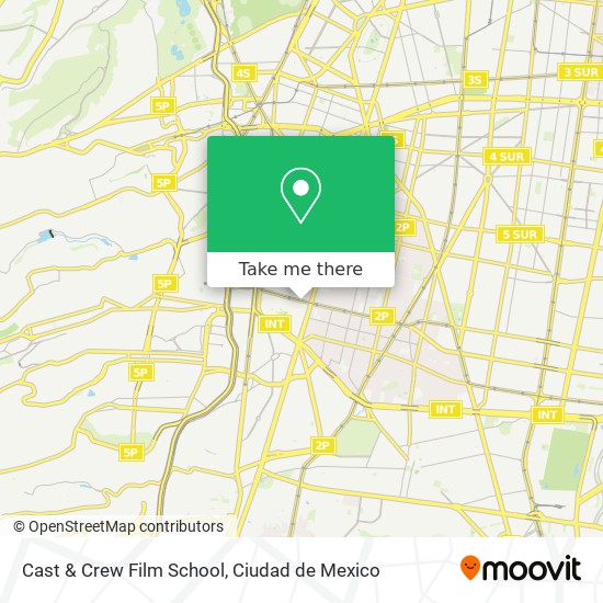 Mapa de Cast & Crew Film School