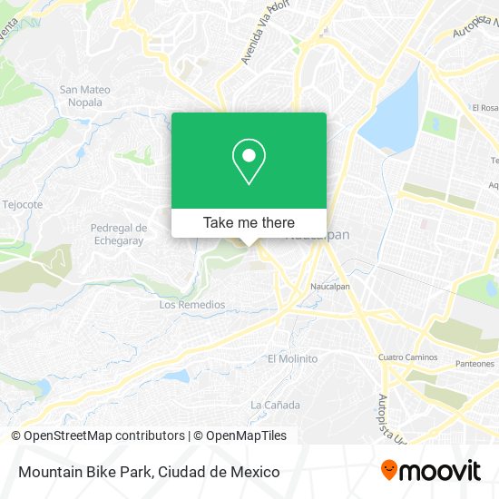Mapa de Mountain Bike Park