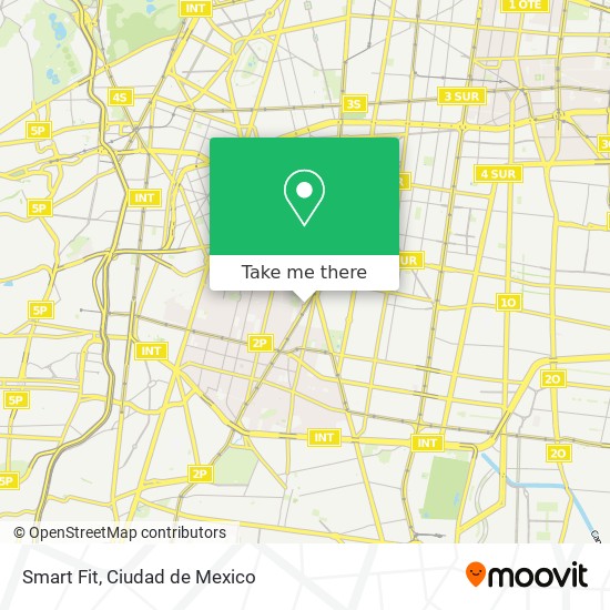 Mapa de Smart Fit