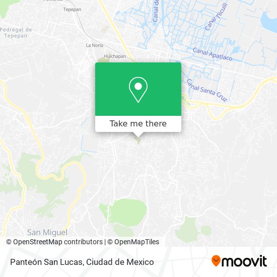 Panteón San Lucas map