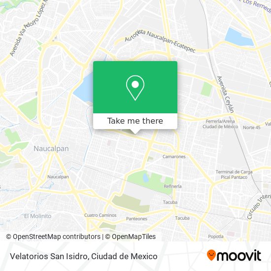 Velatorios San Isidro map