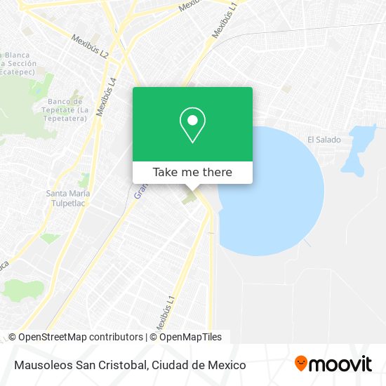 Mapa de Mausoleos San Cristobal