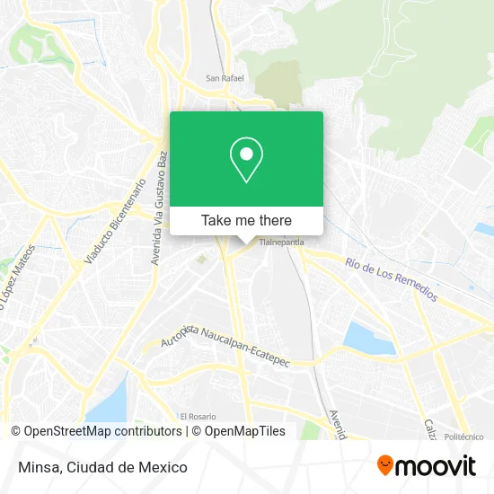 Mapa de Minsa