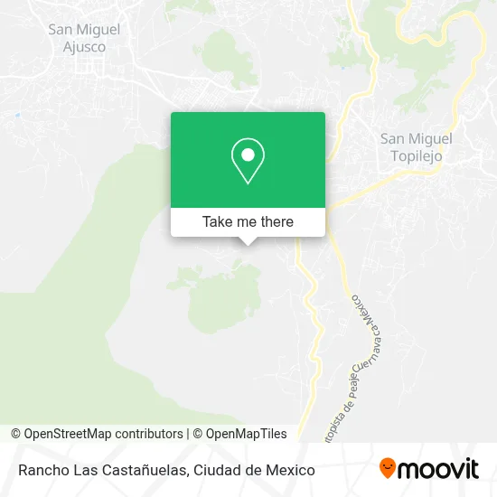 Rancho Las Castañuelas map