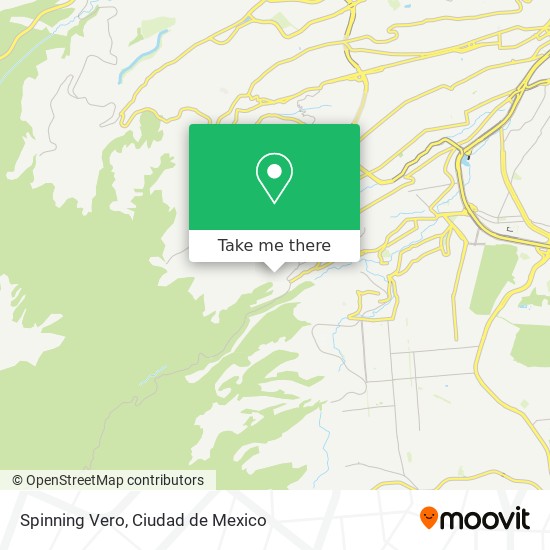 Mapa de Spinning Vero