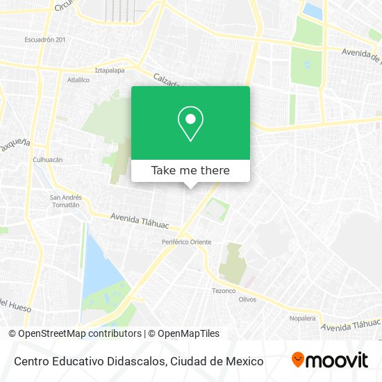 Mapa de Centro Educativo Didascalos