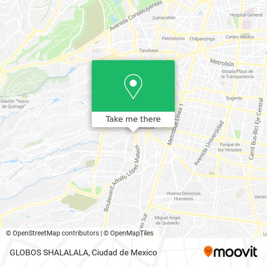 GLOBOS SHALALALA map