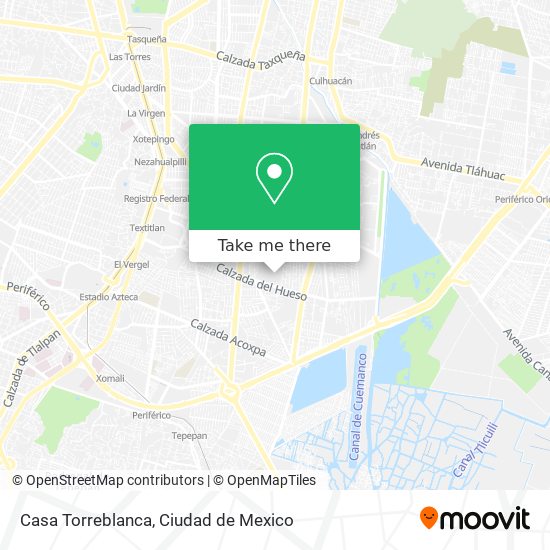 Casa Torreblanca map