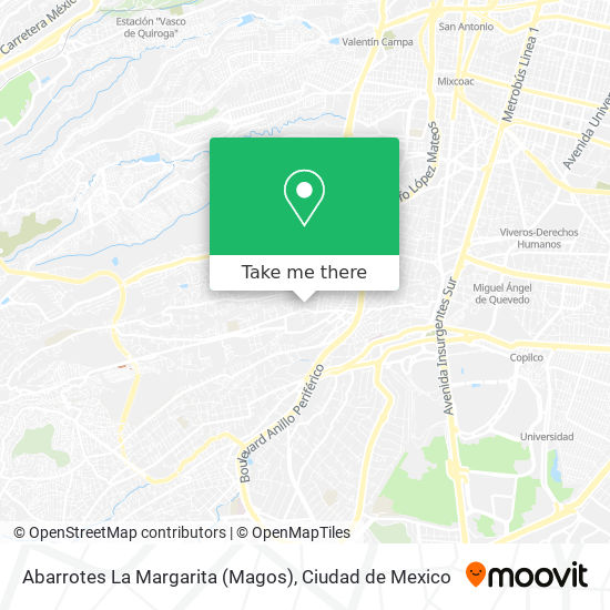 Abarrotes La Margarita (Magos) map