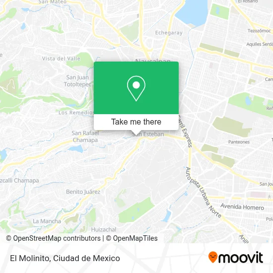 El Molinito map