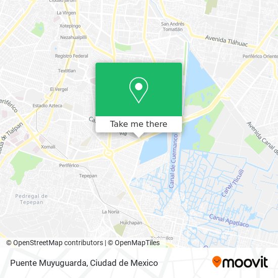 Puente Muyuguarda map