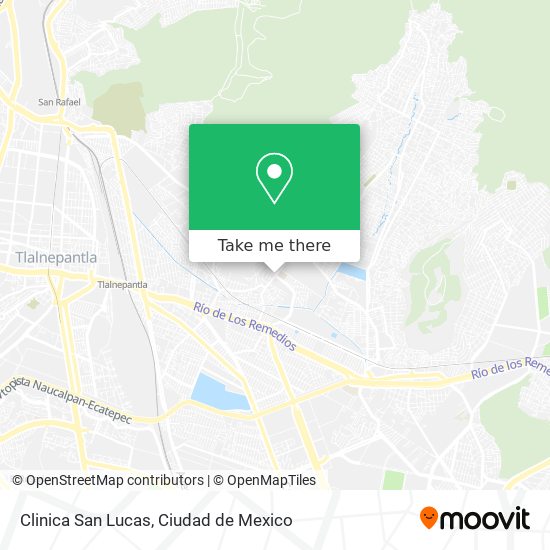 Clinica San Lucas map