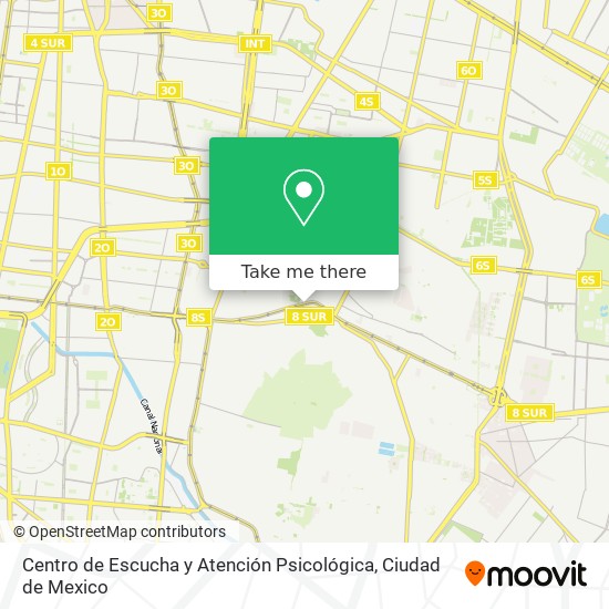 Centro de Escucha y Atención Psicológica map