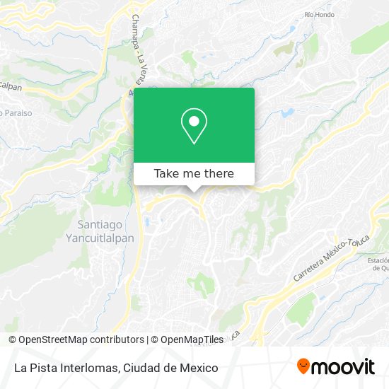 La Pista Interlomas map