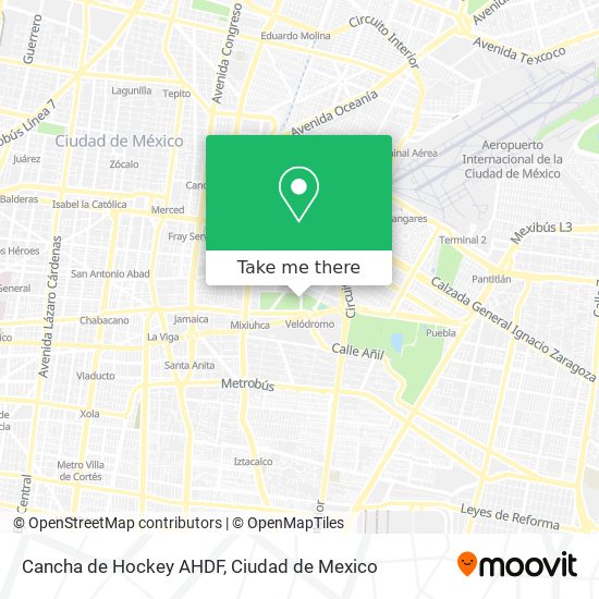 Mapa de Cancha de Hockey AHDF