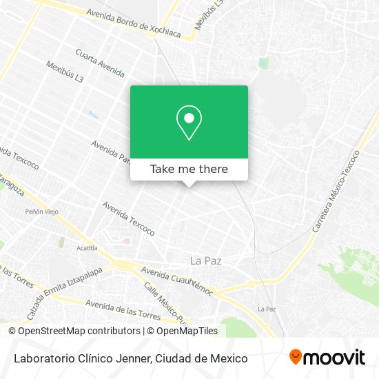 Laboratorio Clínico Jenner map