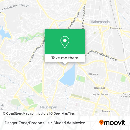 Mapa de Danger Zone/Dragon's Lair