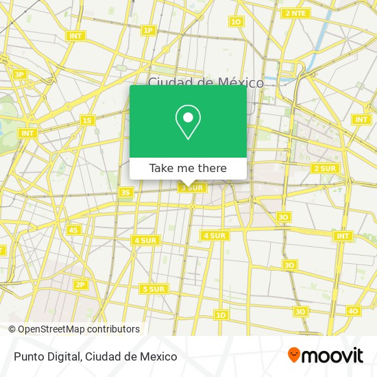 Punto Digital map