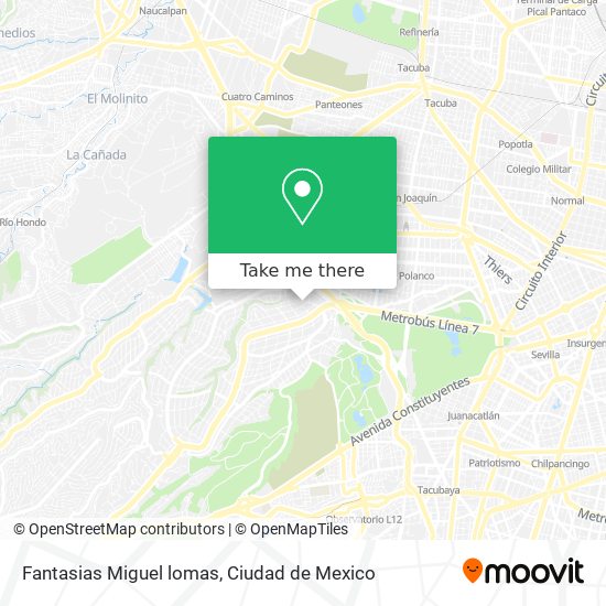 Fantasias Miguel lomas map