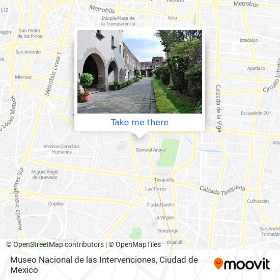 Museo Nacional de las Intervenciones map