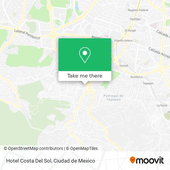 Mapa de Hotel Costa Del Sol