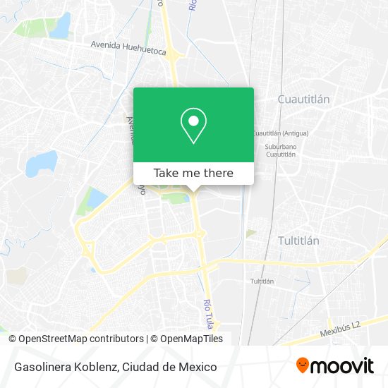 Gasolinera Koblenz map