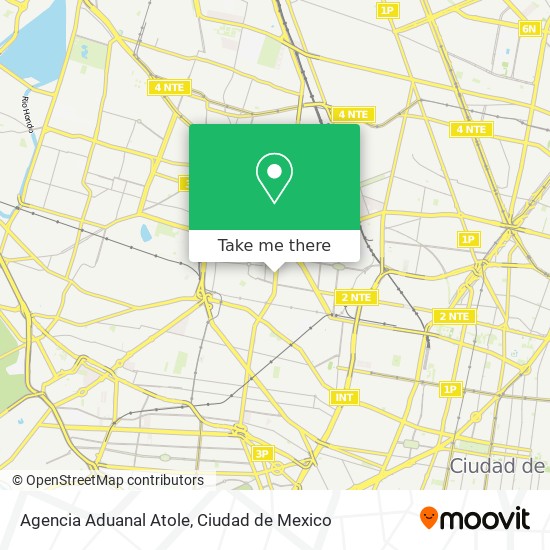 Agencia Aduanal Atole map
