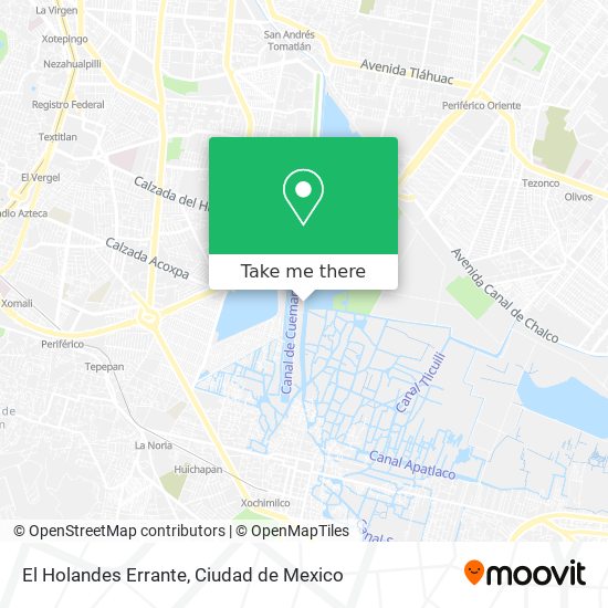 El Holandes Errante map