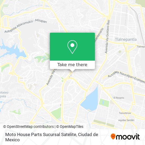 Moto House Parts Sucursal Satélite map