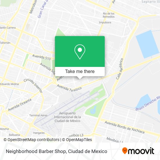 Neighborhood Barber Shop map