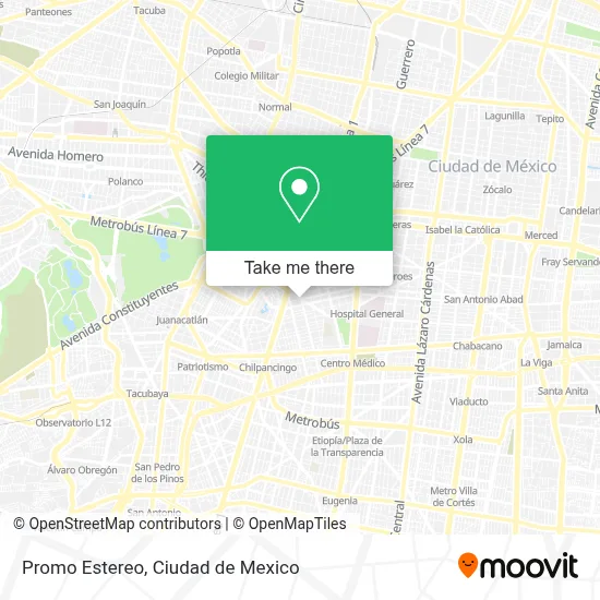 Promo Estereo map