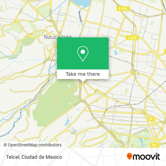 Mapa de Telcel