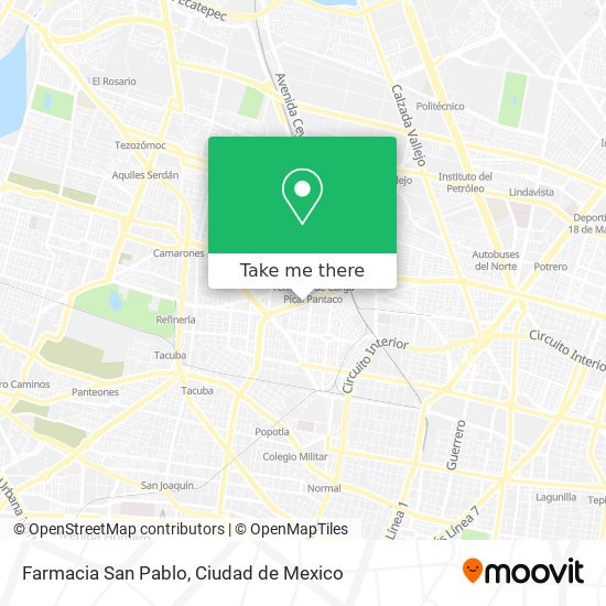 Farmacia San Pablo map