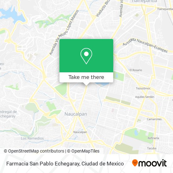 Farmacia San Pablo Echegaray map