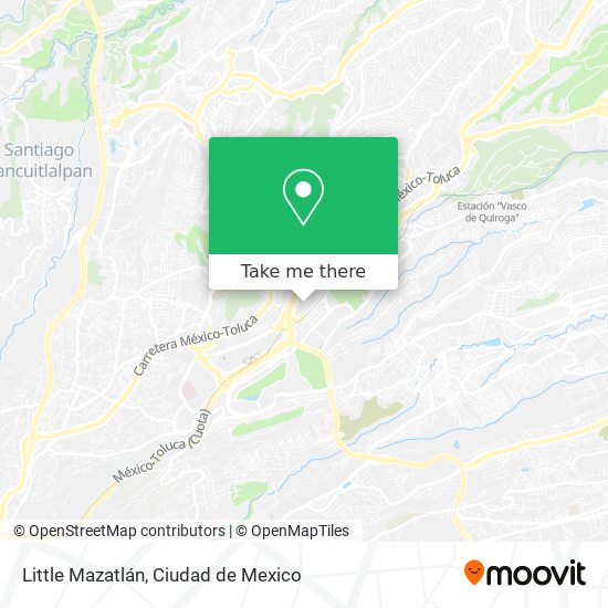 Mapa de Little Mazatlán