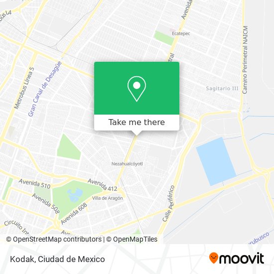 Kodak map