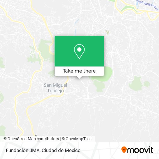 Fundación JMA map