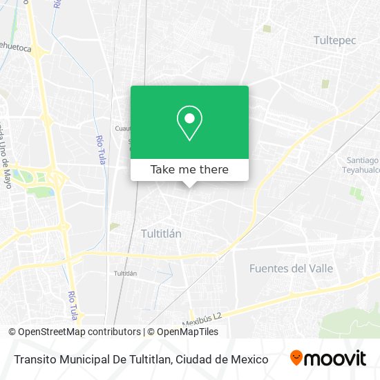 Mapa de Transito Municipal De Tultitlan