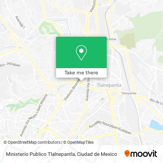 Ministerio Publico Tlalnepantla map