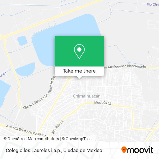 Mapa de Colegio los Laureles i.a.p.