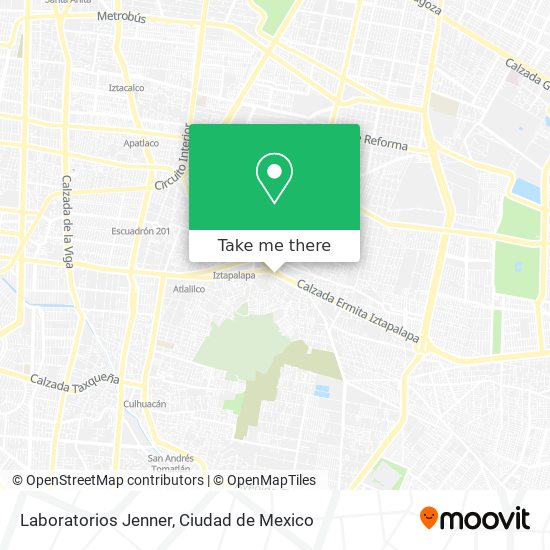 Laboratorios Jenner map