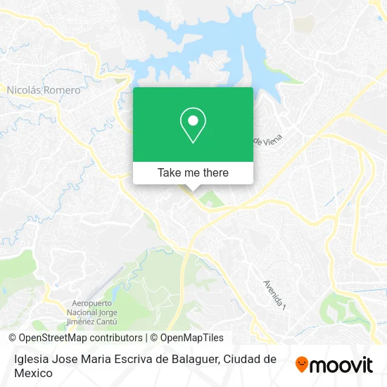 Mapa de Iglesia Jose Maria Escriva de Balaguer