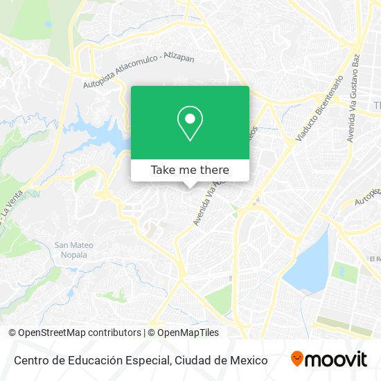 Centro de Educación Especial map