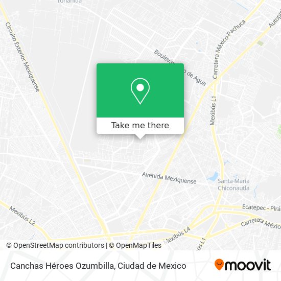 Canchas Héroes Ozumbilla map